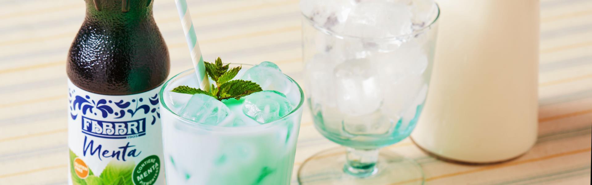Diluted either in water or with a bit of milk, try the Fabbri Mint Syrup
